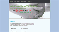 Desktop Screenshot of amwelfaresociety.org